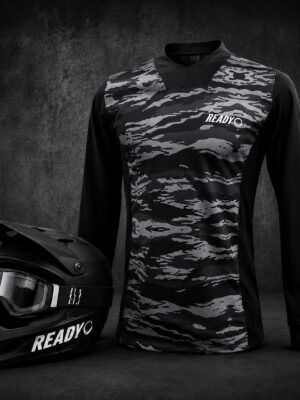 Jersey Ready Manga Larga Camo