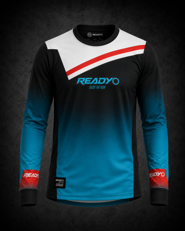 Jersey Ready Manga Larga Blue